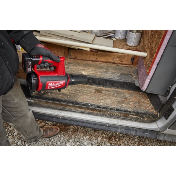 Повітродувка акумуляторна MILWAUKEE M12 BBL-0 (каркас) Повітродувка акумуляторна MILWAUKEE M12 BBL-0 (каркас)