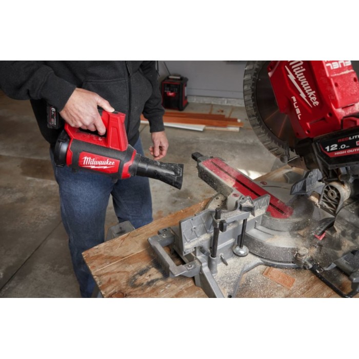 Повітродувка акумуляторна MILWAUKEE M12 BBL-0 (каркас) Повітродувка акумуляторна MILWAUKEE M12 BBL-0 (каркас)
