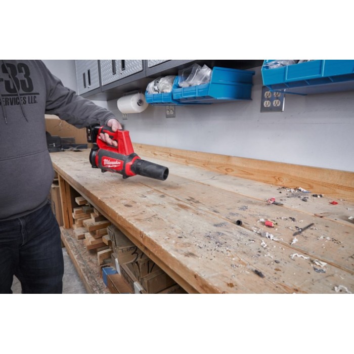 Повітродувка акумуляторна MILWAUKEE M12 BBL-0 (каркас) Повітродувка акумуляторна MILWAUKEE M12 BBL-0 (каркас)