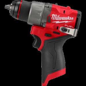 Дриль-шурупокрут акумуляторний безщітковий MILWAUKEE, M12 FDD2-0, 37/45Нм (каркас, кліпса для реміня, картонне пакування)