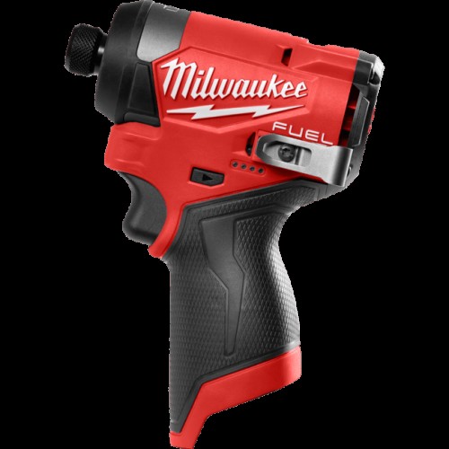 Шуруповерт ударний акумуляторний безщітковий 1/4'' HEX MILWAUKEE, M12 FID2-0, 170Нм (каркас, кліпса для реміня, тримач для біт,