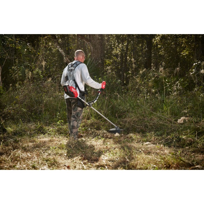 Коса акумуляторна безщіткова MILWAUKEE, M18 FBCU-0 (каркас, ніж з 4 лезами, ключ T30, ранцева підвіска, картонне пакування) (зам Коса акумуляторна безщіткова MILWAUKEE, M18 FBCU-0 (каркас, ніж з 4 лезами, ключ T30, ранцева підвіска, картонне пакування) (зам