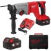 Перфоратор акумуляторний безщітковий SDS-PLUS MILWAUKEE, M18 BLHACD26-402X, 2,6Дж (зарядний пристрій М12-18 С, 2 акумулятори М18
