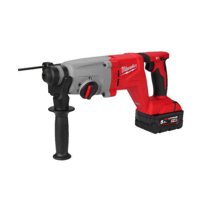 Перфоратор акумуляторний безщітковий SDS-PLUS MILWAUKEE, M18 BLHACD26-402X, 2,6Дж (зарядний пристрій М12-18 С, 2 акумулятори М18 Перфоратор акумуляторний безщітковий SDS-PLUS MILWAUKEE, M18 BLHACD26-402X, 2,6Дж (зарядний пристрій М12-18 С, 2 акумулятори М18