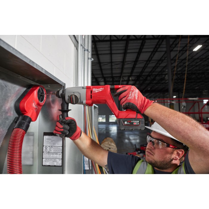 Перфоратор акумуляторний безщітковий SDS-PLUS MILWAUKEE, M18 BLHACD26-402X, 2,6Дж (зарядний пристрій М12-18 С, 2 акумулятори М18 Перфоратор акумуляторний безщітковий SDS-PLUS MILWAUKEE, M18 BLHACD26-402X, 2,6Дж (зарядний пристрій М12-18 С, 2 акумулятори М18
