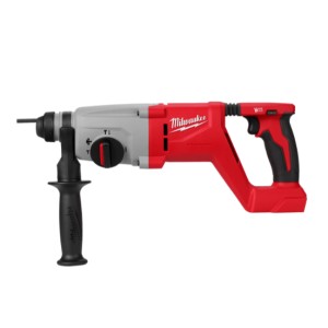 Перфоратор акумуляторний безщітковий SDS-PLUS MILWAUKEE, M18 BLHACD26-0, 2,6Дж (каркас, бічна рукоять, обмежувач глибини, картон