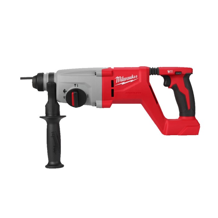 Перфоратор акумуляторний безщітковий SDS-PLUS MILWAUKEE, M18 BLHACD26-0, 2,6Дж (каркас, бічна рукоять, обмежувач глибини, картон Перфоратор акумуляторний безщітковий SDS-PLUS MILWAUKEE, M18 BLHACD26-0, 2,6Дж (каркас, бічна рукоять, обмежувач глибини, картон