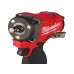 Гайковерт акумуляторний безщітковий 1/2'' MILWAUKEE, M12 FCIWF12G3-502X, 746Нм, з кільцем (зарядний пристрій С12 С, 2 акумулятор