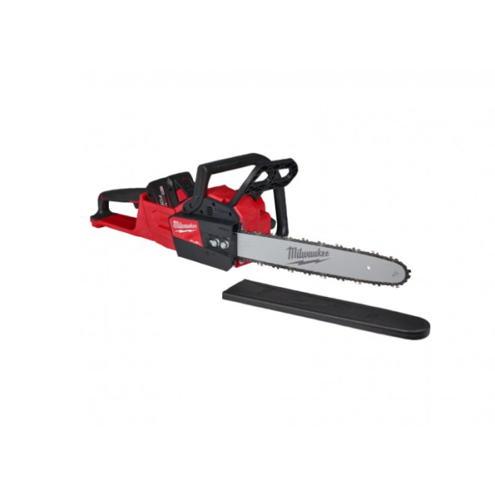 Пила ланцюгова акумуляторна безщіткова MILWAUKEE, M18 FCHS-122 , шина 40см (зарядний пристрій M12-18 FC, 2 акумулятори FB12 12Аг Пила ланцюгова акумуляторна безщіткова MILWAUKEE, M18 FCHS-122 , шина 40см (зарядний пристрій M12-18 FC, 2 акумулятори FB12 12Аг