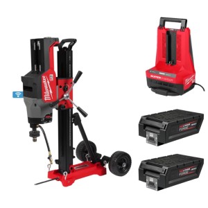Установка алмазного свердління акумуляторна MILWAUKEE, MXF DCD350KIT-122 (зарядний пристрій MXF SC, 2 акумулятори MXF HD812 12Аг