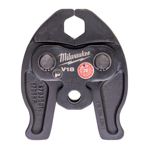 Прес-кліщі змінні для обтиску труб MILWAUKEE, J12-V18 (M12 HPT, M12 ONEHPT)