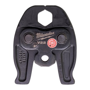 Прес-кліщі змінні для обтиску труб MILWAUKEE, J12-V22 (M12 HPT, M12 ONEHPT)