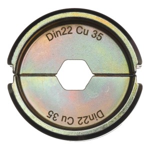 Матриця обтискна для кабелів та конекторів MILWAUKEE, DIN22 Cu 35