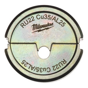 Матриця обтискна для кабелів та конекторів MILWAUKEE, RU22 CU/Al 25