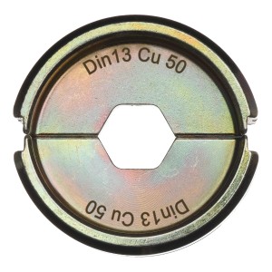 Матриця обтискна для кабелів та конекторів MILWAUKEE, DIN13 Cu 50