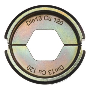 Матриця обтискна для кабелів та конекторів MILWAUKEE, DIN13 Cu 120