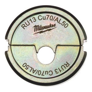 Матриця обтискна для кабелів та конекторів MILWAUKEE, RU13 Cu70/AL50