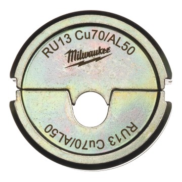 Матриця обтискна для кабелів та конекторів MILWAUKEE, RU13 Cu70/AL50