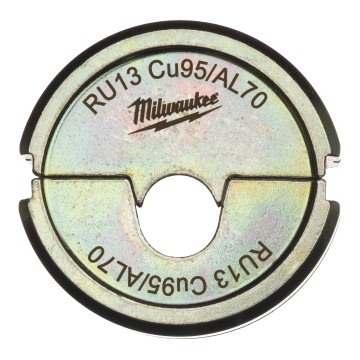 Матриця обтискна для кабелів та конекторів MILWAUKEE, RU13 Cu95/AL70