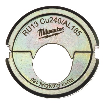 Матриця обтискна для кабелів та конекторів MILWAUKEE, RU13 Cu240/AL185