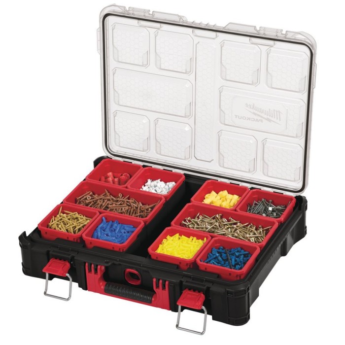 Органайзер MILWAUKEE PACKOUT (500х386х117мм) Органайзер MILWAUKEE PACKOUT (500х386х117мм)