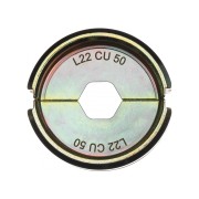 Матриця обтискна для кабелів та конекторів MILWAUKEE, L22 Cu 70
