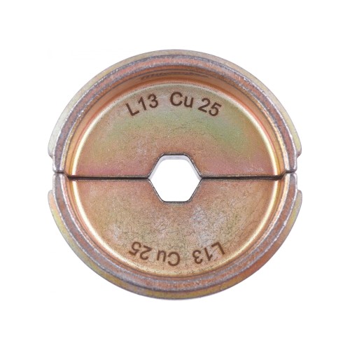 Матрица обжимная для кабелей и коннекторов MILWAUKEE, L13 Cu 25