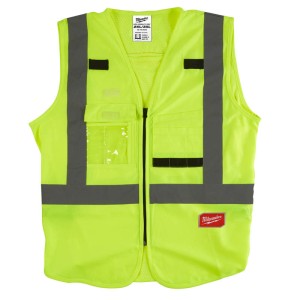 Жилет сигнальний MILWAUKEE жовтий, розмір L/XL