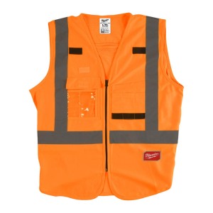 Жилет сигнальний MILWAUKEE помаранчевий, розмір L/XL