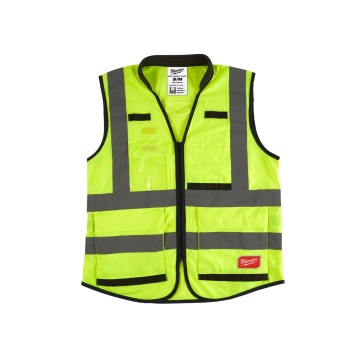 Жилет сигнальний Hi-Viz PREMIUM MILWAUKEE жовтий, розмір S/M
