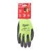 Рукавиці робочі сигнальні Hi-Vis MILWAUKEE, з опором порізам 3/С рівня, розмір 10/XL