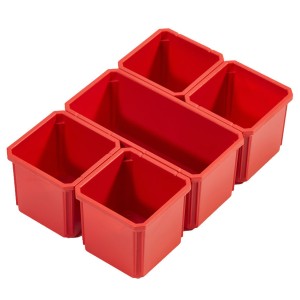 Комплект лотків запасних для органайзерів PACKOUT MILWAUKEE (5шт) (4932464082 / 4932464083) (1 великий, 4 маленьких)