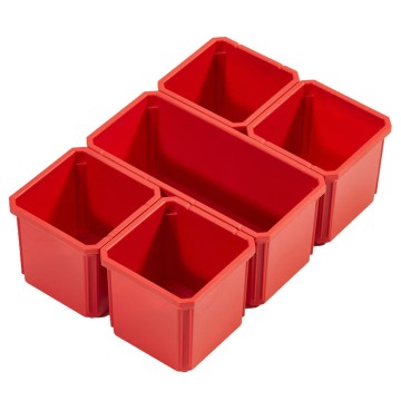 Комплект лотків запасних для органайзерів PACKOUT MILWAUKEE (5шт) (4932464082 / 4932464083) (1 великий, 4 маленьких)