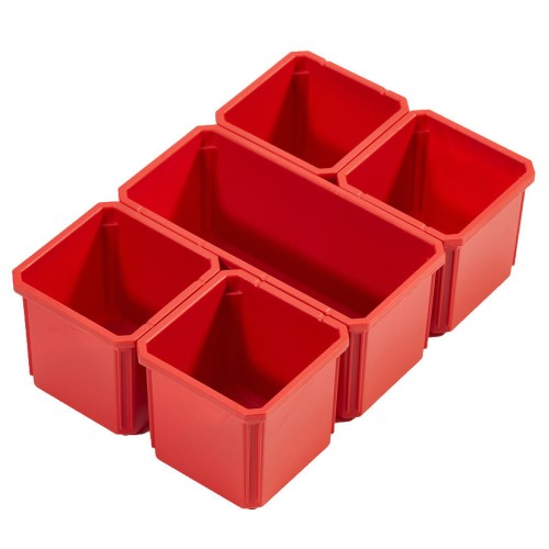 Комплект лотків запасних для органайзерів PACKOUT MILWAUKEE (5шт) (4932464082 / 4932464083) (1 великий, 4 маленьких)