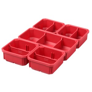 Комплект лотків запасних для органайзерів тонких PACKOUT MILWAUKEE (5шт) (4932471064 / 4932471065) (1 великий, 4 маленьких)