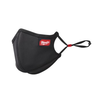 Маска захисна для обличчя тканинна MILWAUKEE, розмір L/XL, (3шт)