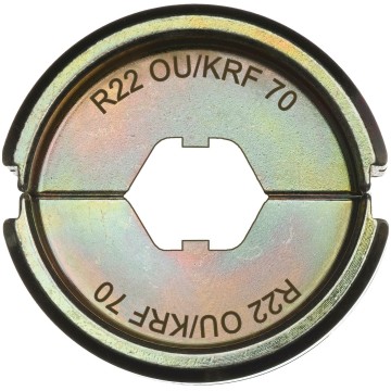 Матриця обтискна для кабелів та конекторів MILWAUKEE, R22 OU/KRF 70