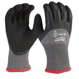 Рукавиці робочі зимові MILWAUKEE, з опором порізам 5/E рівня, розмір 11/XXL