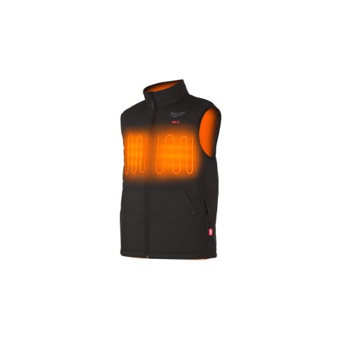 Жилет з підігрівом MILWAUKEE, M12 HPVBL2-0(XXL), чорний (розмір XXL)