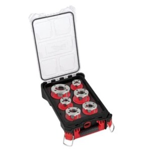 Набір головок для нарізання різблення PACKOUT MILWAUKEE FPT2HK BSPT Alloy, (для FPT2) (6шт)