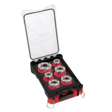 Набір головок для нарізання різблення PACKOUT MILWAUKEE FPT2HK BSPT Alloy, (для FPT2) (6шт)