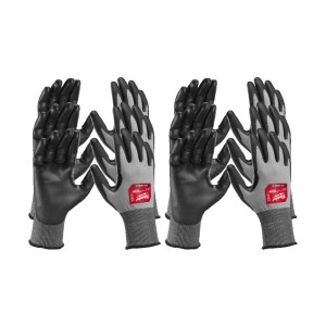 Рукавиці робочі Hi-Dex MILWAUKEE, з опором порізам 3/С рівня, розмір 7/S, (12 пар)