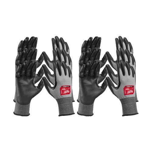 Рукавиці робочі Hi-Dex MILWAUKEE, з опором порізам 3/С рівня, розмір 11/XXL (12 пар)