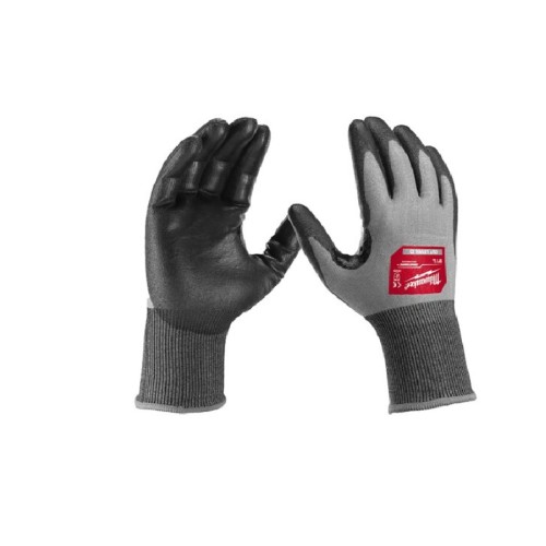 Рукавиці робочі Hi-Dex MILWAUKEE, з опором порізам 4/D рівня, розмір 7/S, (12 пар)