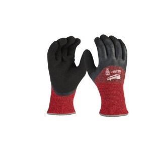 Рукавиці робочі зимові MILWAUKEE, з опором порізам 4/D рівня, розмір 11/XXL, (12 пар)
