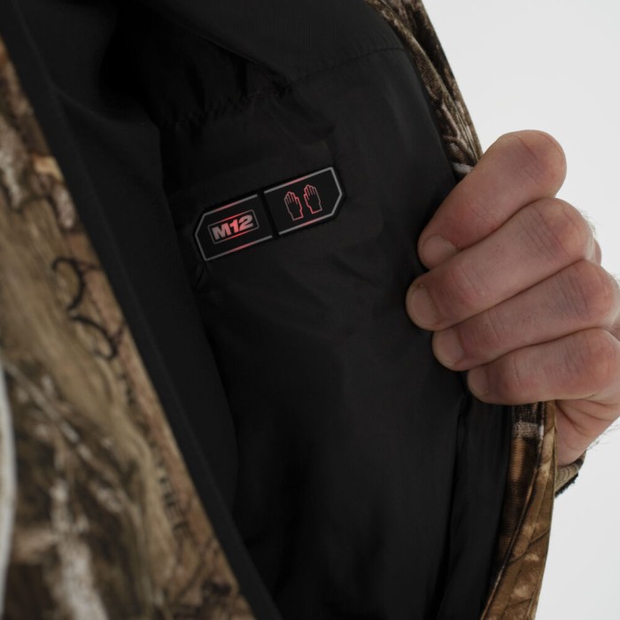 Куртка з підігрівом MILWAUKEE, M12 HJCAMO6-201(L), камуфляжна (розмір L) (+зар.пр., 1 акум.Х 2Аг) Куртка з підігрівом MILWAUKEE, M12 HJCAMO6-201(L), камуфляжна (розмір L) (+зар.пр., 1 акум.Х 2Аг)