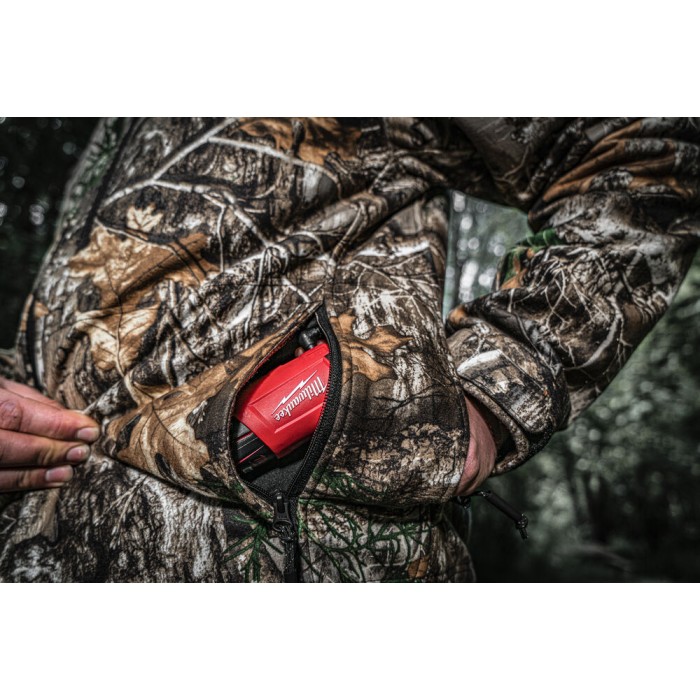 Куртка з підігрівом MILWAUKEE, M12 HJCAMO6-201(L), камуфляжна (розмір L) (+зар.пр., 1 акум.Х 2Аг) Куртка з підігрівом MILWAUKEE, M12 HJCAMO6-201(L), камуфляжна (розмір L) (+зар.пр., 1 акум.Х 2Аг)