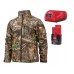 Куртка з підігрівом MILWAUKEE, M12 HJCAMO6-201 (XXXL), камуфляжна (розмір XXXL) (+зар.пр., 1 акум.Х 2Аг)