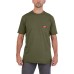 Футболка MILWAUKEE, WTSSGN-XXL з кишенею та коротким рукавом, зелена, (розмір XXL)