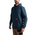 Толстовка MILWAUKEE, WH MW BLU XXL з капюшоном, синя, (розмір XXL)
